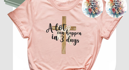A Lot Can Happen in 3 Days & Faith Earrings Set