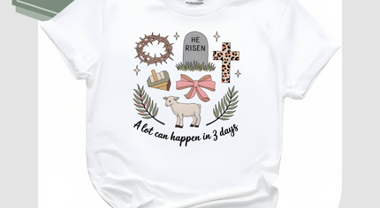 A Lot Can Happen in 3 Day- Coquette/ T-Shirt