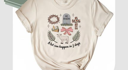 A Lot Can Happen in 3 Day- Coquette/ T-Shirt
