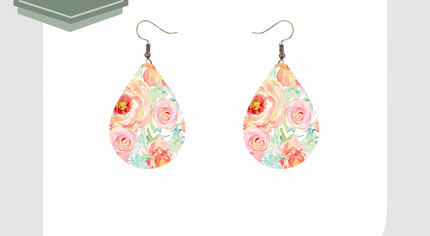 Floral Print (Matched with Bunny Ears T-Shirt)