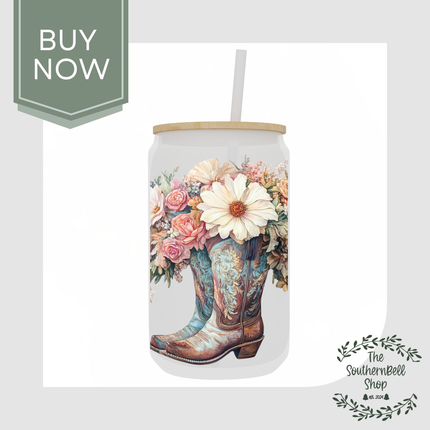 16oz-floral-boots-frosted-glass-tumbler.jpg