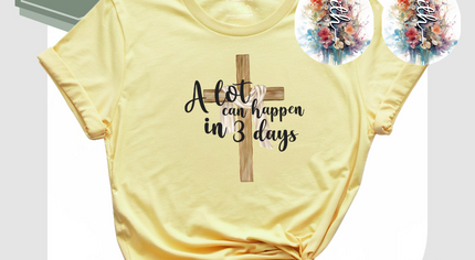 A Lot Can Happen in 3 Days & Faith Earrings Set