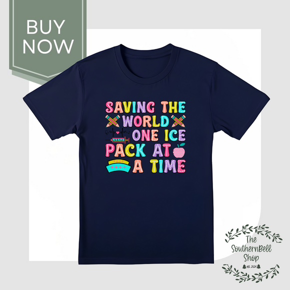 School Nurse: Saving the world one ice pack at a time