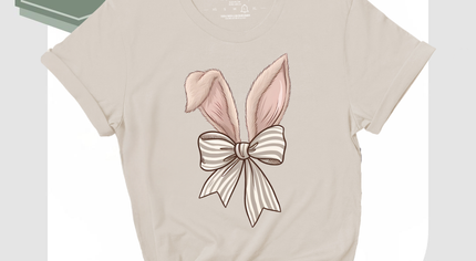 Bunny Ears with Bow T-Shirt