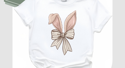 Bunny Ears with Bow T-Shirt