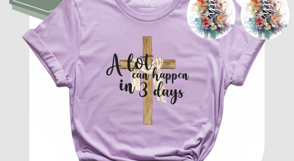 A Lot Can Happen in 3 Days & Faith Earrings Set