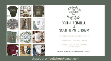 Floral Faith Cross Earrings