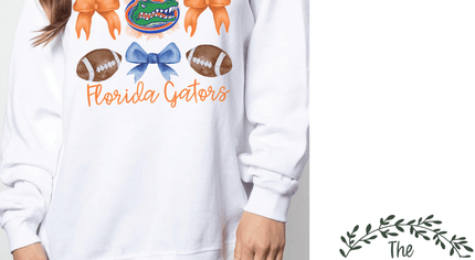 Florida Gators Coquette- Campus Crew Sweatshirt