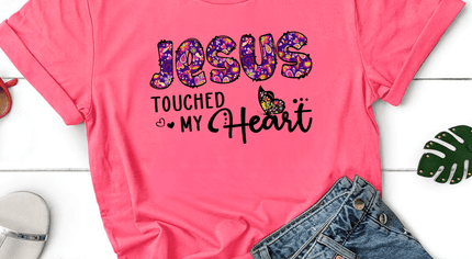 Jesus Touched My Heart