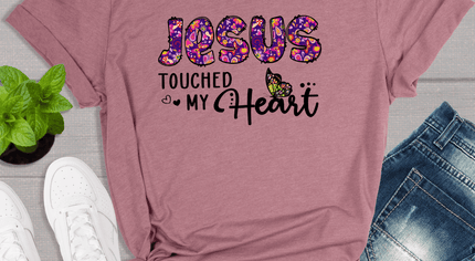 Jesus Touched My Heart